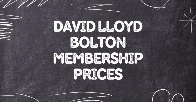 David Lloyd Bolton Membership Prices GymMembershipFees.Uk is not associated with David Lloyd Gym