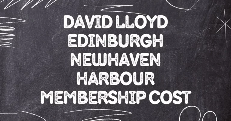 David Lloyd Edinburgh Newhaven Harbour Membership Cost GymMembershipFees.Uk is not associated with David Lloyd Gym