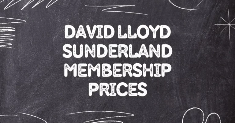 David Lloyd Sunderland Membership Prices GymMembershipFees.Uk is not associated with David Lloyd Gym