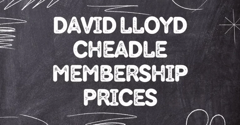 David Lloyd Cheadle Membership Prices GymMembershipFees.Uk is not associated with David Lloyd Gym