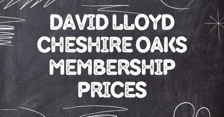 David Lloyd Cheshire Oaks Membership Prices GymMembershipFees.Uk is not associated with David Lloyd Gym
