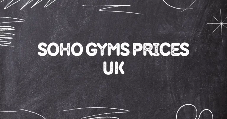Soho Gyms Prices UK GymMembershipFees.Uk is not associated with Soho Gyms